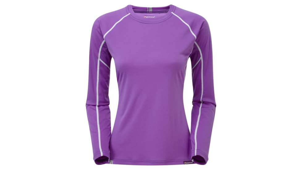 Montane Fem Sonic Long Sleeve T, Dahlia, UK6/US4/EUR32 FSLTSDAH13