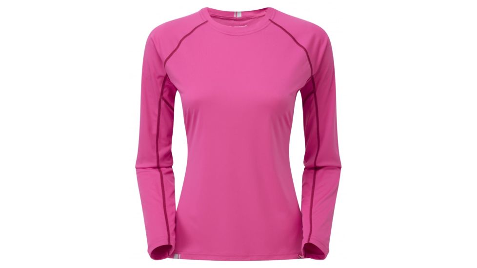 Montane Fem Sonic Long Sleeve T, Dolomite Pink, UK10/US8/EUR36 FSLTSDOLB3