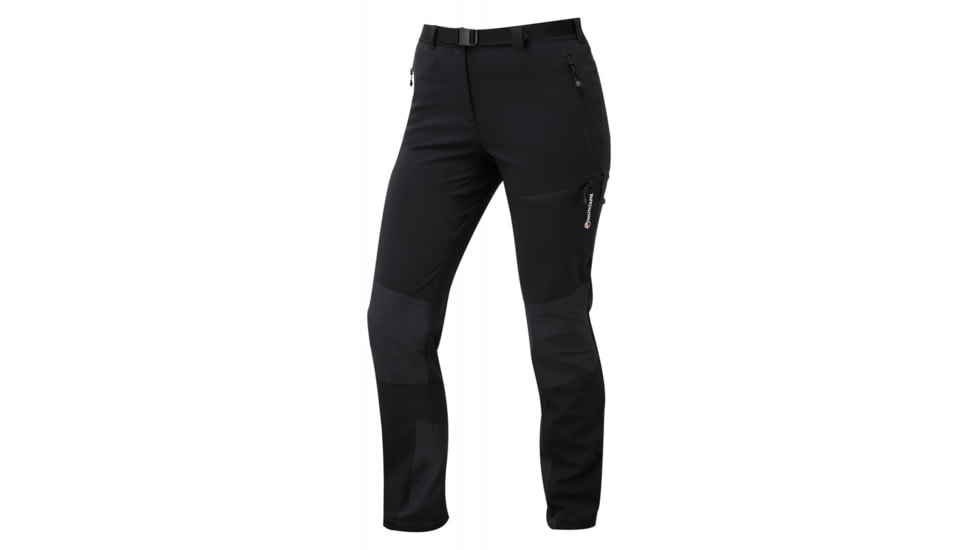 Montane Fem Terra Mission Pants, Black, UK 10/US S/EUR 36, REG LEG, FTMPRBLAB6