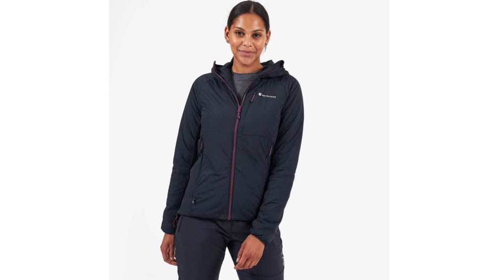Montane Fireball Jacket - Womens, Black, UK16/EUR42/US12/XL, FFIRJBLAX12
