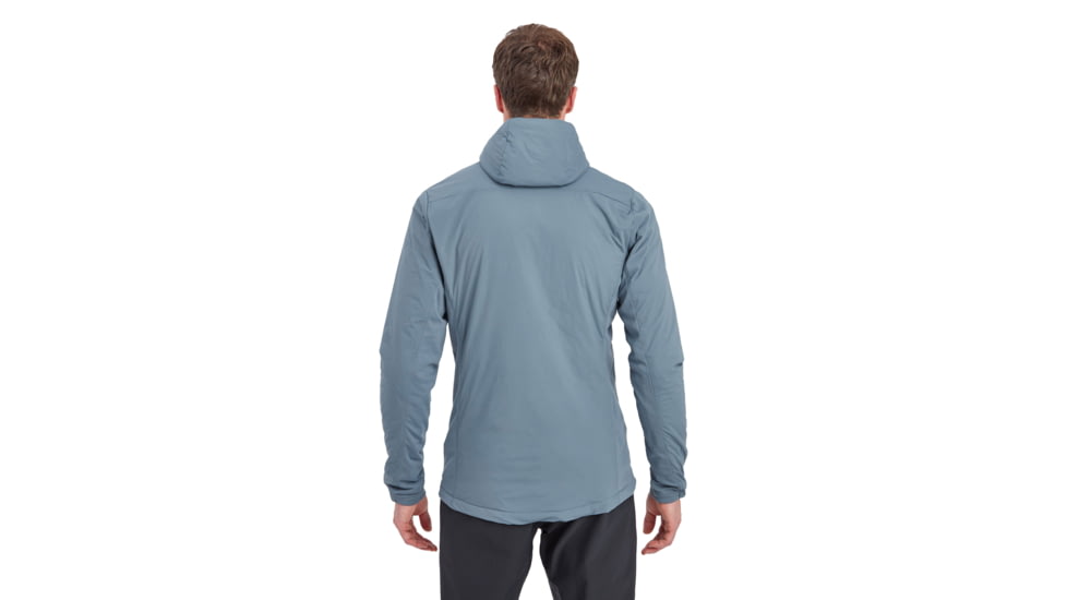 Montane Fireball Lite Hoodie - Mens, Stone Blue, Extra Large, MFBLHSTBX16