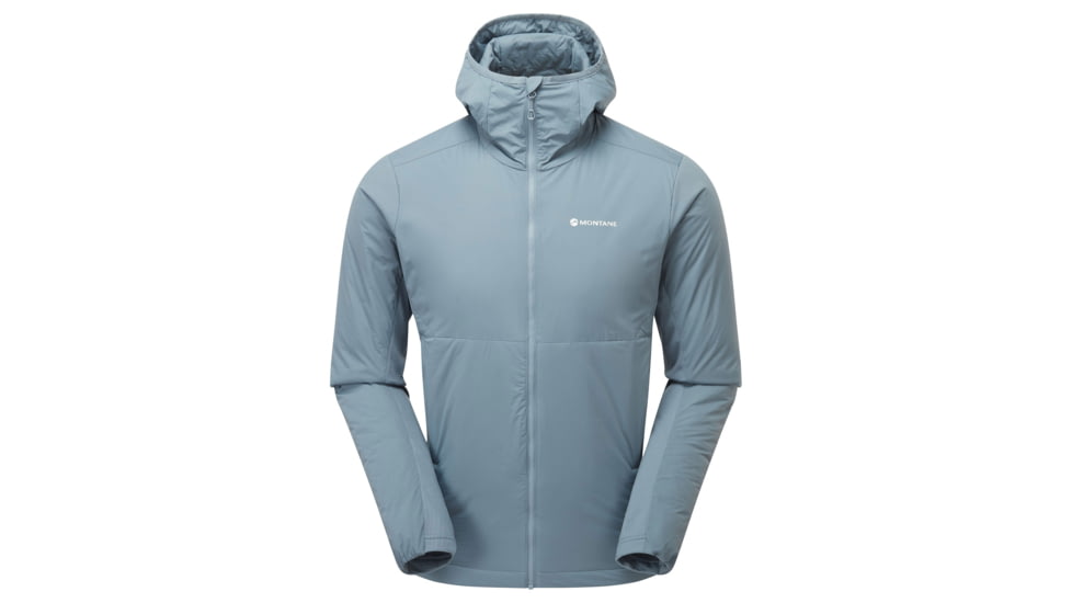 Montane Fireball Lite Hoodie - Mens, Stone Blue, Extra Large, MFBLHSTBX16
