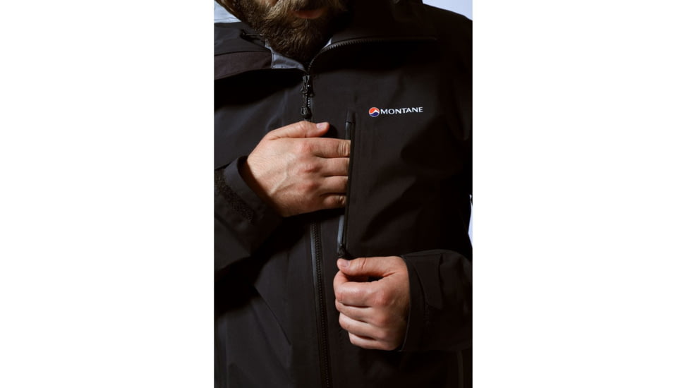 Montane Fleet Jacket, Black, S, MFLEJBLAB6