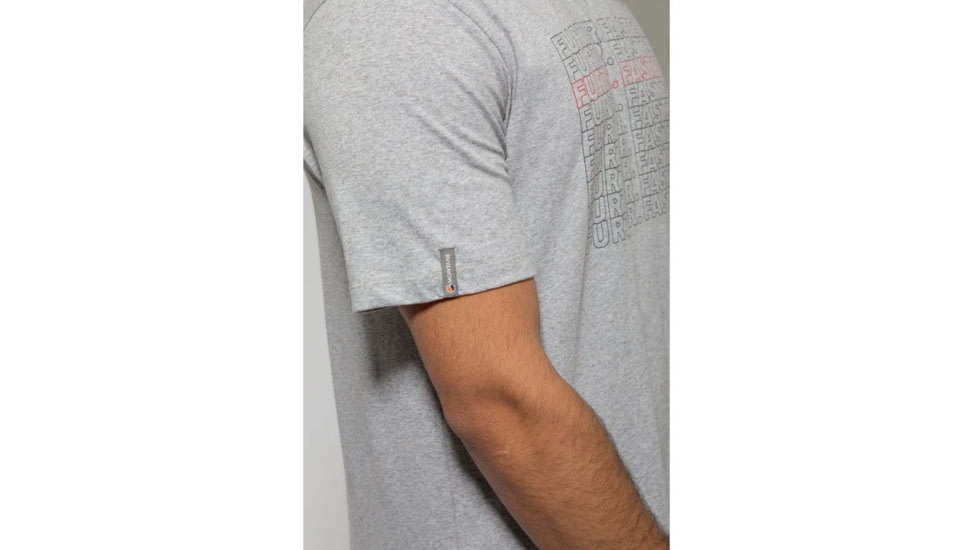 Montane Further Faster T-Shirt - Mens, Grey Marl, Large, MFUFTGRMN09