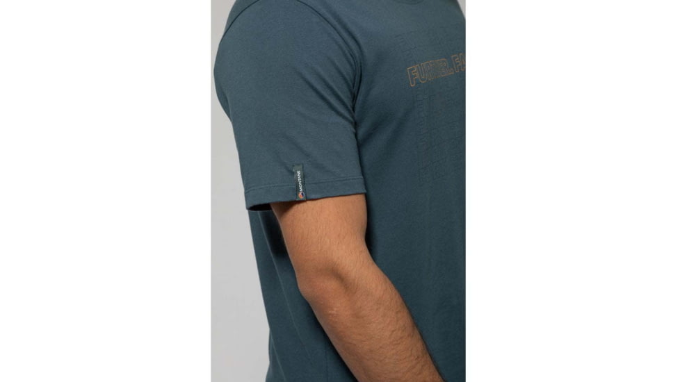 Montane Further Faster T-Shirt - Mens, Orion Blue, Small, MFUFTORIB09