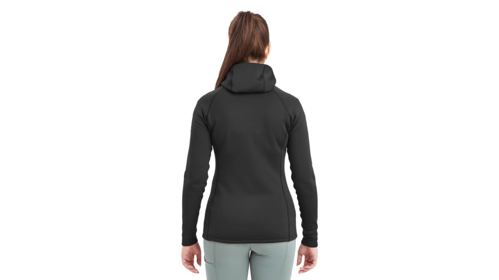 Montane Fury Hoodie - Womens, Black, Medium, FFRYHBLAM15