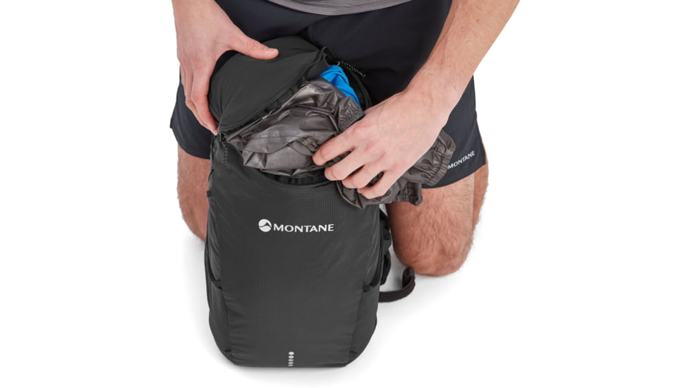 Montane Gecko VP 20 + Vests, Black, Small, PGP20BLAB15