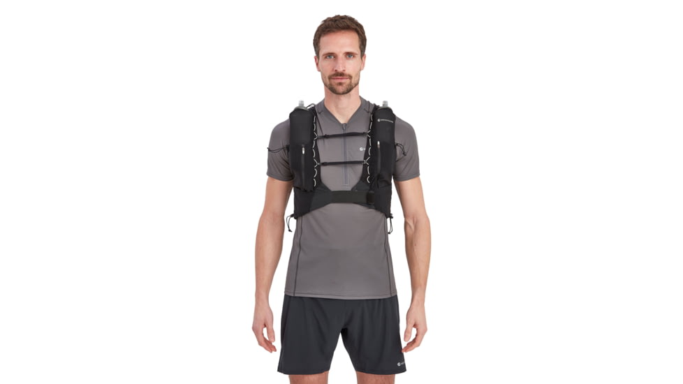 Montane Gecko VP 20 + Vests, Black, Small, PGP20BLAB15