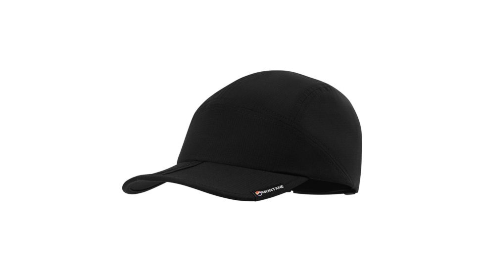 Montane GR Sun Cap, Black, One Size, HGRSCBLAO07