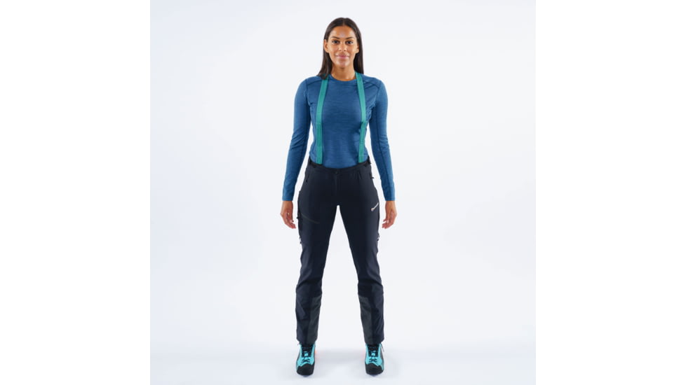 Montane Gradient Pants, Regular Inseam - Womens, Black, UK10/EUR36/US6/S, FGDPRBLAB10