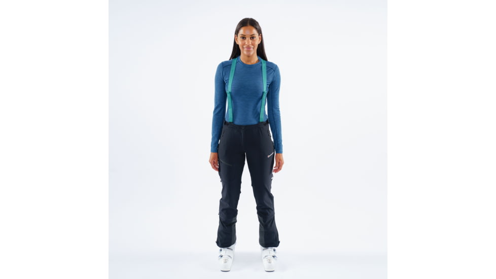 Montane Gradient Pants, Regular Inseam - Womens, Black, UK10/EUR36/US6/S, FGDPRBLAB10