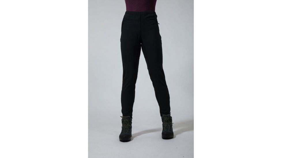 Montane Ineo Mission Pants - Womens, Black, Regular, Extra Small, FIMPRBLAA08