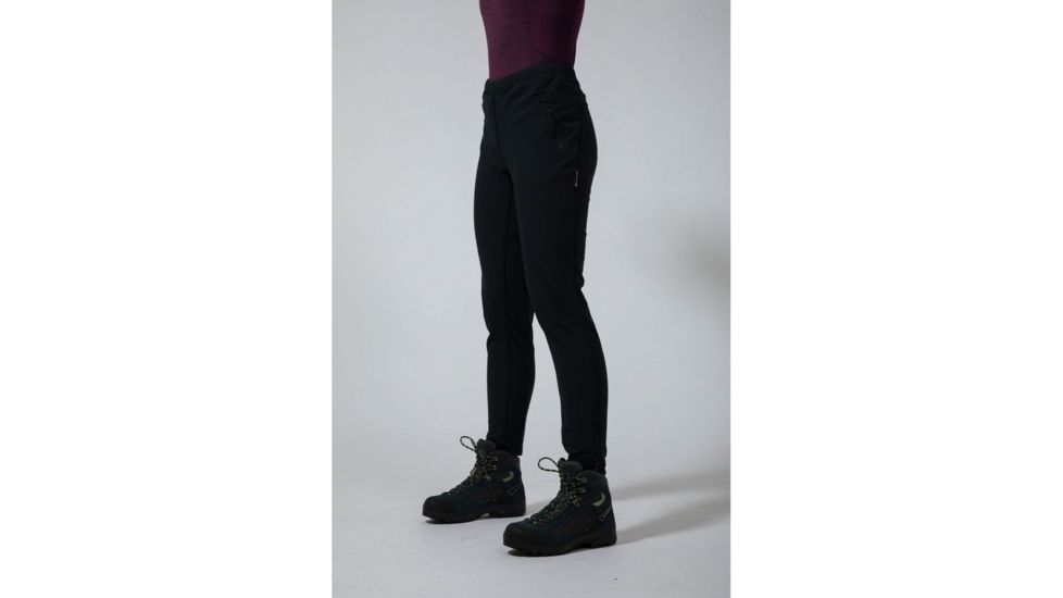 Montane Ineo Mission Pants - Womens, Black, Regular, Extra Small, FIMPRBLAA08