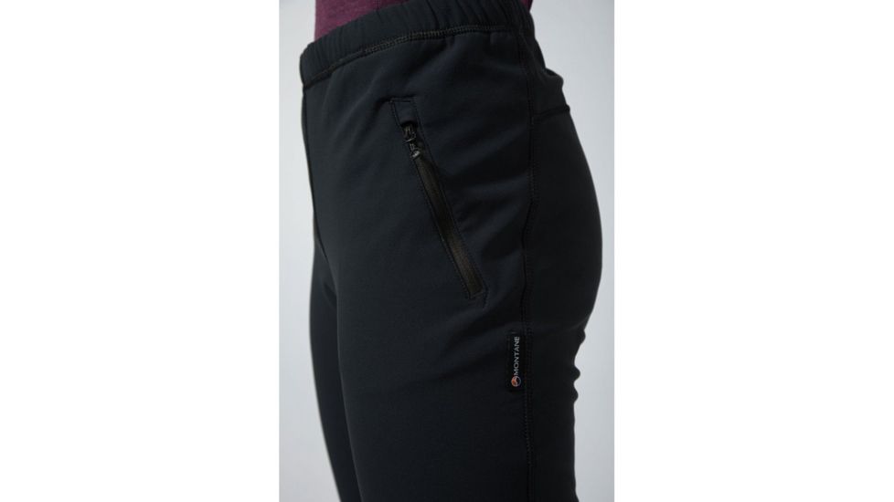 Montane Ineo Mission Pants - Womens, Black, Regular, Extra Small, FIMPRBLAA08