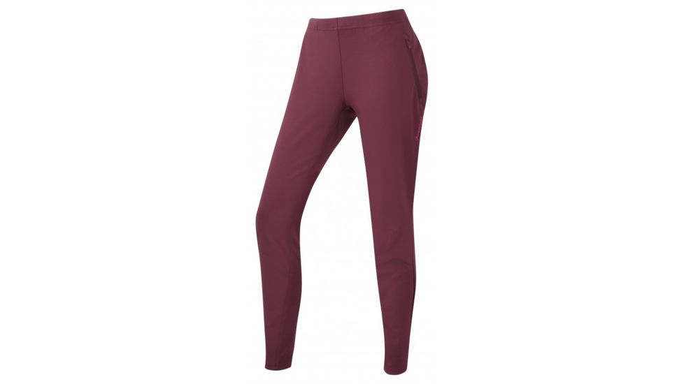 Montane Ineo Pro Pants, Regular Inseam - Womens, Saskatoon Berry, Small, FIPJRSASB1