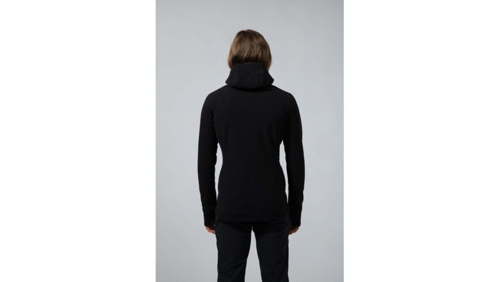 Montane Lyra Hoodie - Womens, Black, Large, FLYHOBLAN08