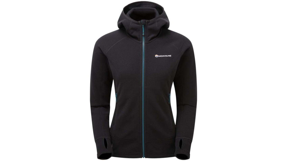 Montane Lyra Hoodie - Womens, Black, Large, FLYHOBLAN08