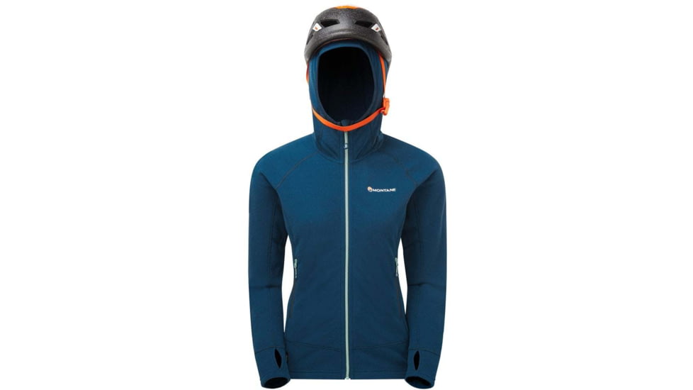 Montane Lyra Hoodie - Womens, Narwhal Blue, Small, FLYHONARB08