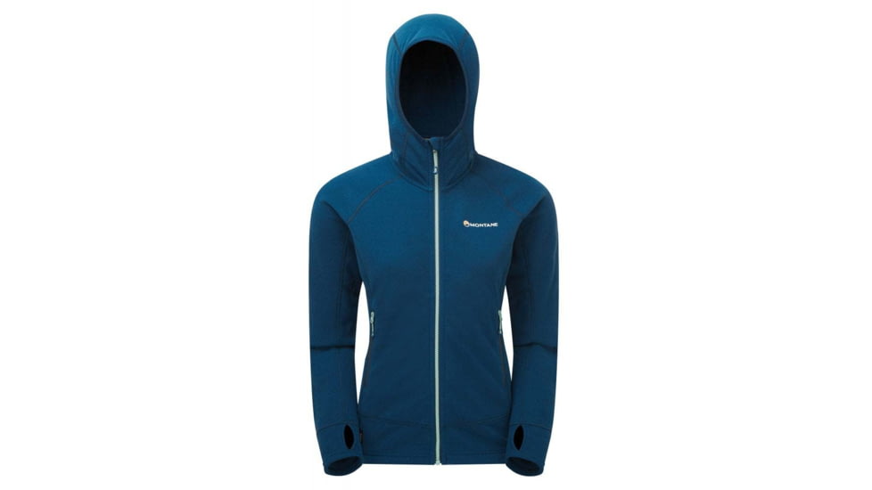 Montane Lyra Hoodie - Womens, Narwhal Blue, Small, FLYHONARB08