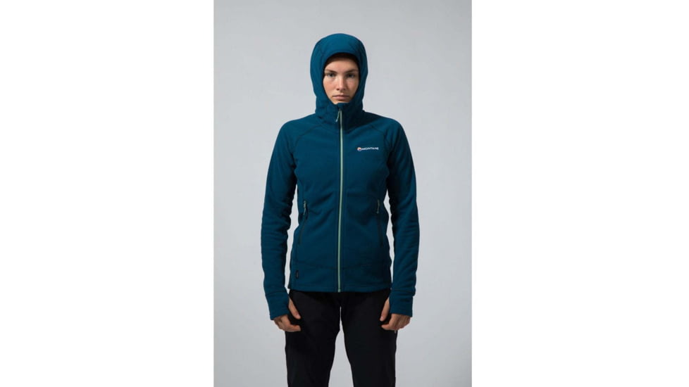 Montane Lyra Hoodie - Womens, Narwhal Blue, Small, FLYHONARB08