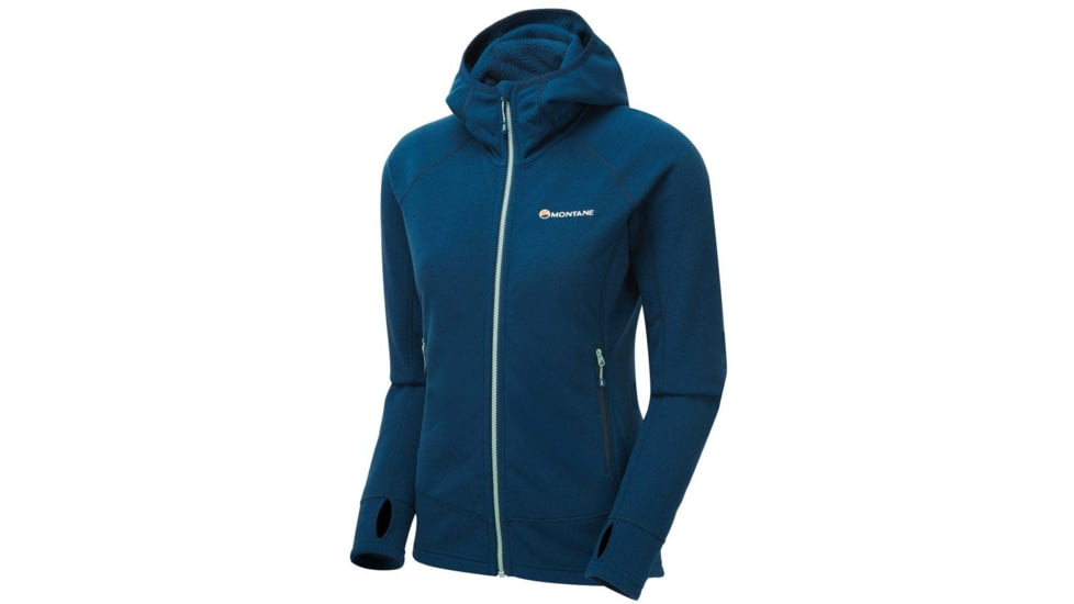 Montane Lyra Hoodie - Womens, Narwhal Blue, Small, FLYHONARB08