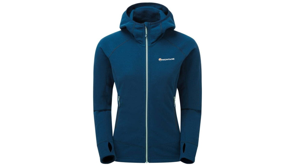 Montane Lyra Hoodie - Womens, Narwhal Blue, Small, FLYHONARB08