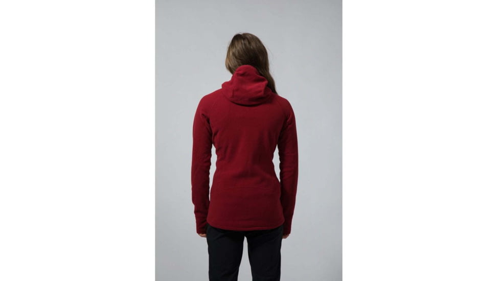 Montane Lyra Hoodie - Womens, Tibetan Red, Large, FLYHOTIBN08