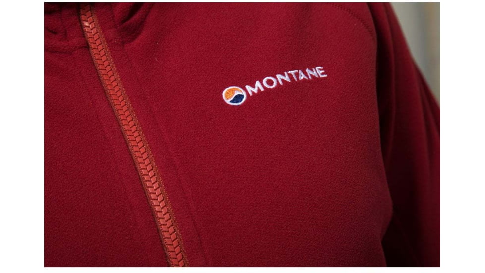 Montane Lyra Hoodie - Womens, Tibetan Red, Large, FLYHOTIBN08