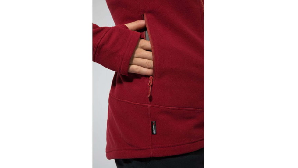 Montane Lyra Hoodie - Womens, Tibetan Red, Large, FLYHOTIBN08