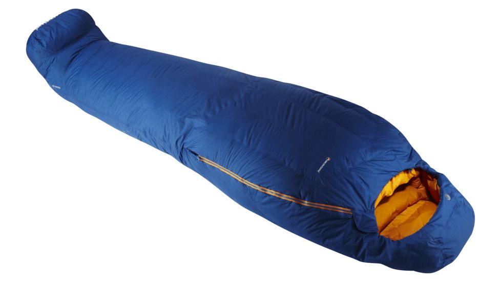 Montane Minimus 28F Sleeping Bag-Electric Blue-One Size-Left
