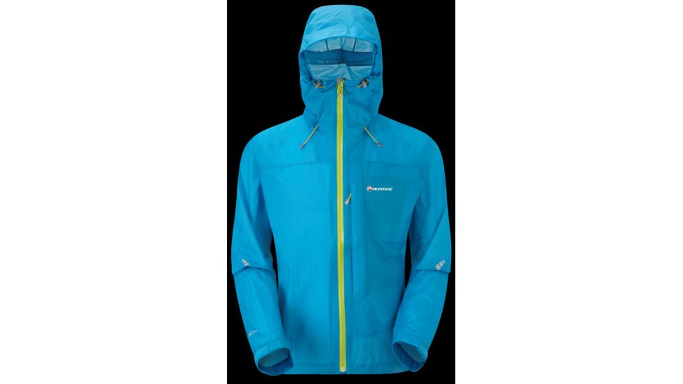 Montane Minimus Jacket - Men's, Large, Blue Spark, MNT0019-LARGE-BLUE-SPARK