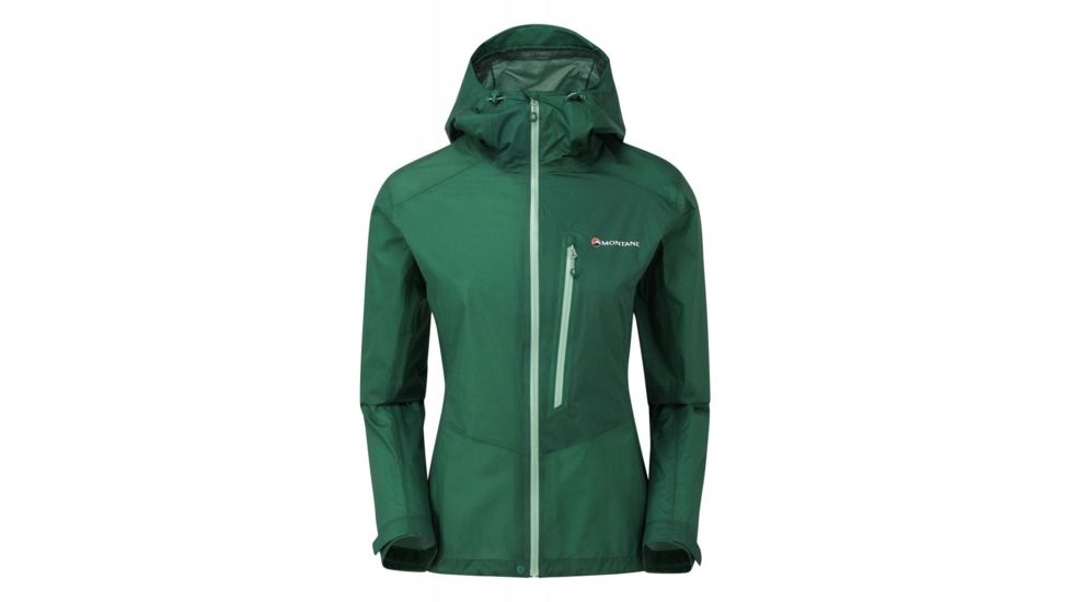 Montane Minimus Jacket - Womens, Wakame Green, Large, FMINJWAKN07