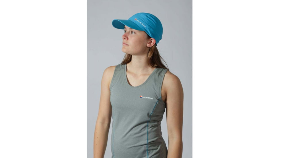 Montane Minimus Stretch Ultra Cap, Cerulean Blue, One Size, HMSUCCERO09