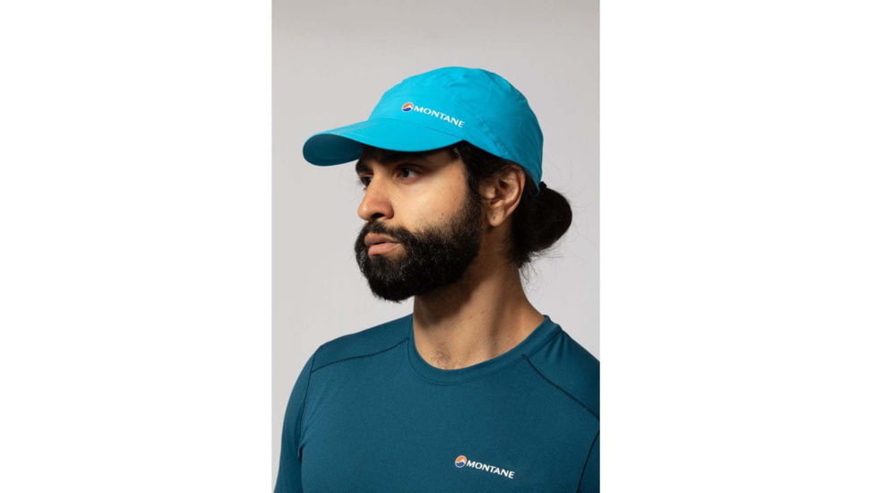 Montane Minimus Stretch Ultra Cap, Cerulean Blue, One Size, HMSUCCERO09