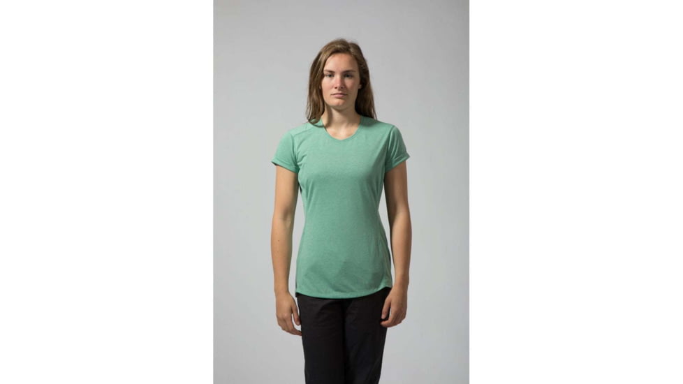 Montane Mono T-Shirt - Womens, Matcha Green, Small, FMNTSMATB09