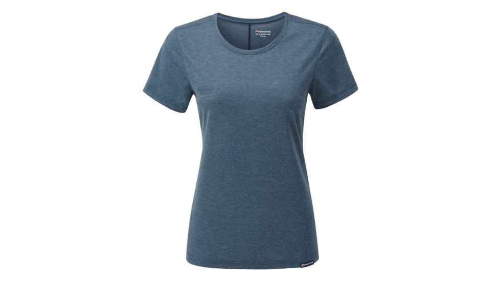 Montane Neon Featherlite Clothing T-Shirt - Womens, Narwhal Blue, Large, FNFCTNARN07