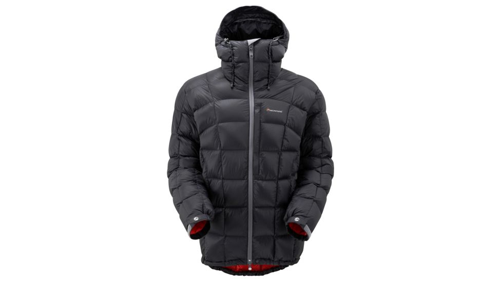 Montane North Star Jacket - Men's-Black/Alpine Red-Large