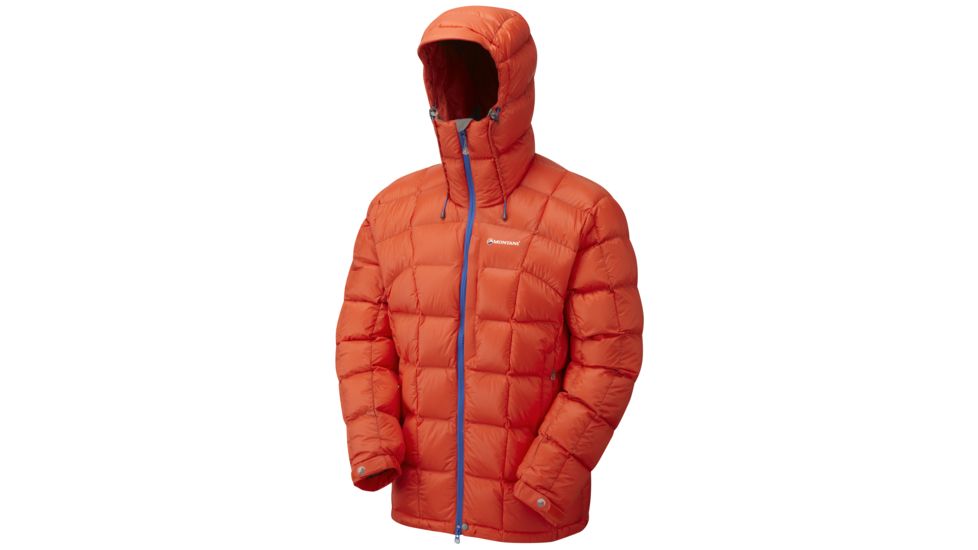 Montane North Star Jacket - Men's-Steel/Burnt Orange-X-Large