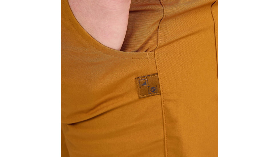 Montane On-Sight Shorts 2.0 - Womens, Inca Gold, Small, FOSSHINCB13