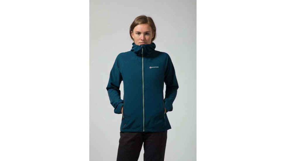 Montane Orbit Stretch Jacket - Womens, Narwhal Blue, Extra Small, FORBJNARA09