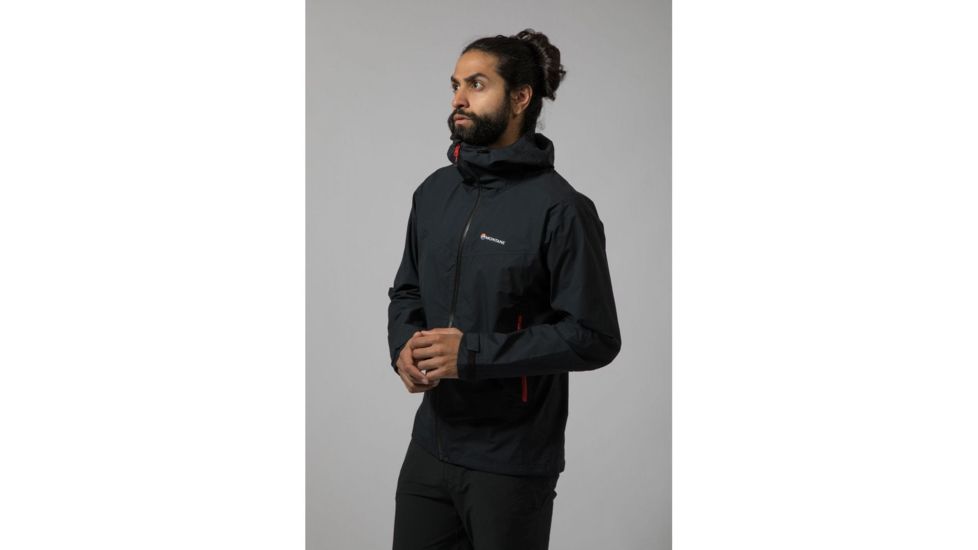 Montane Pac Plus Jacket - Mens, Black, Large, MPPLJBLAN08