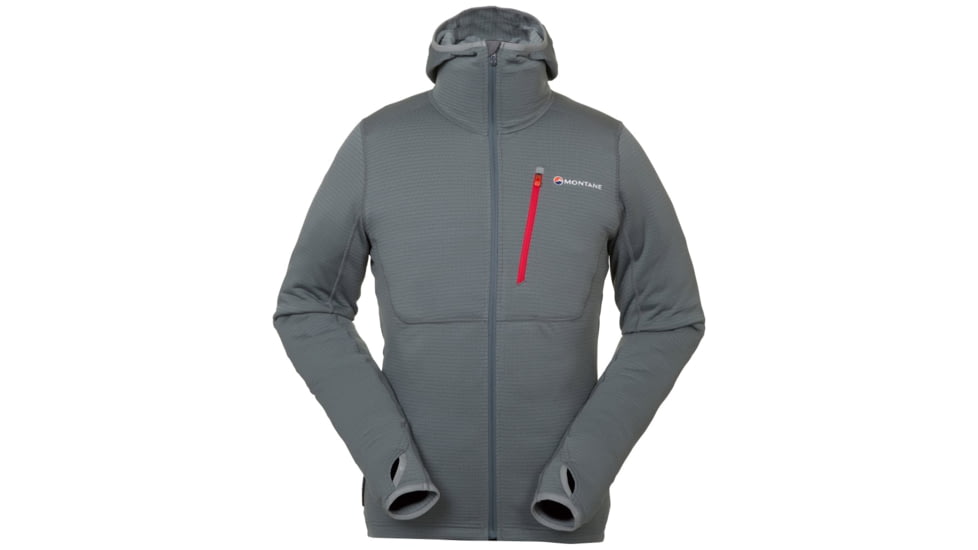 Montane Power Up Hoodie, Stratus Grey, XXL MPUHOSTRZ2