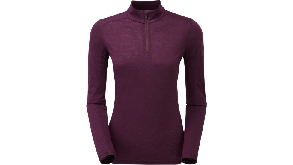 Montane Primino 140g Zip Neck - Women's-Saskatoon Berry-Small