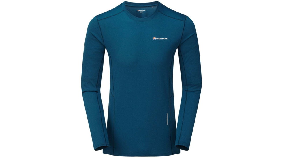 Montane Sabre Long Sleeve T-Shirt - Mens, Narwhal Blue, Extra Small, MSBLSNARA09