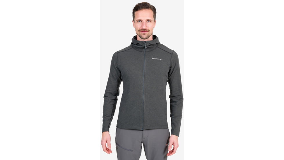 Montane Spinon Hoodie - Mens, Charcoal, Medium, MSPHOCHAM13
