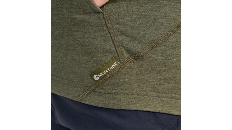 Montane Spinon Hoodie - Womens, Kelp Green, UK8/EUR34/US4/XS, FSPHOKELA13