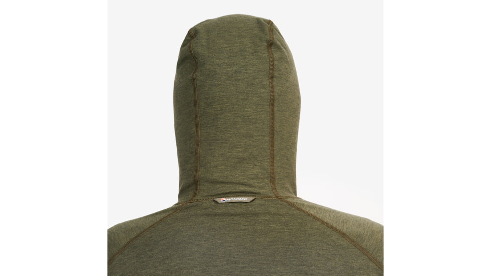 Montane Spinon Hoodie - Womens, Kelp Green, UK8/EUR34/US4/XS, FSPHOKELA13