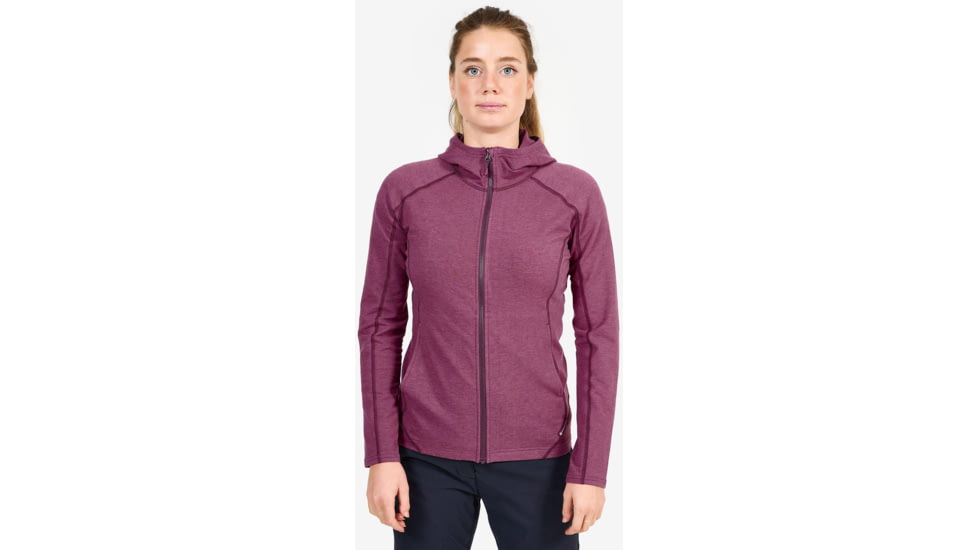 Montane Spinon Hoodie - Womens, Wineberry, Small, FSPHOWINB13