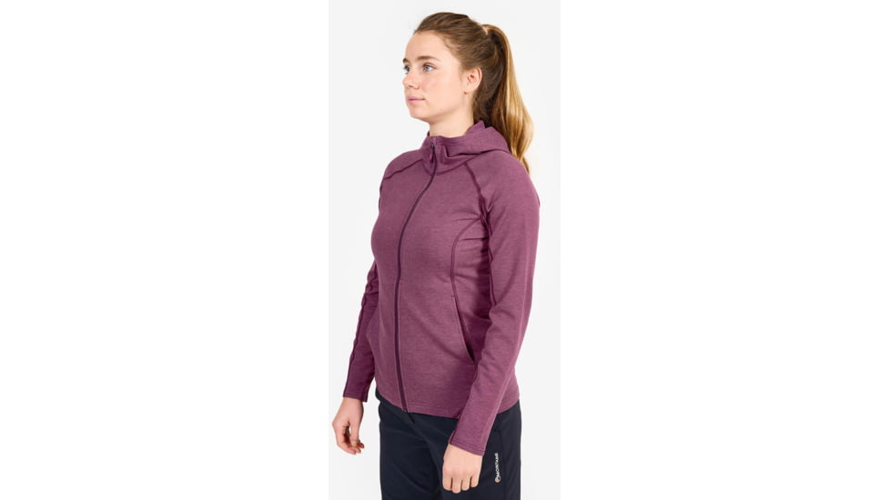 Montane Spinon Hoodie - Womens, Wineberry, Small, FSPHOWINB13