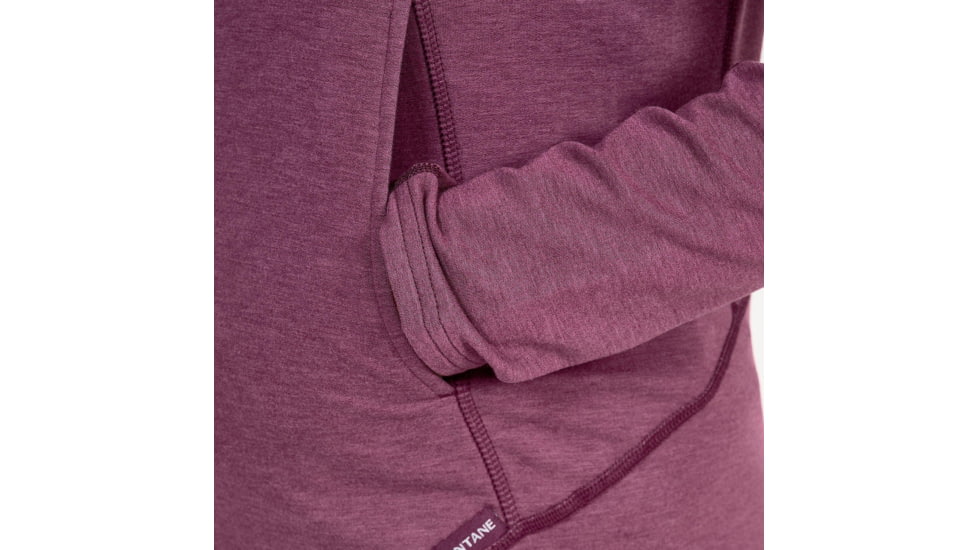 Montane Spinon Hoodie - Womens, Wineberry, Small, FSPHOWINB13